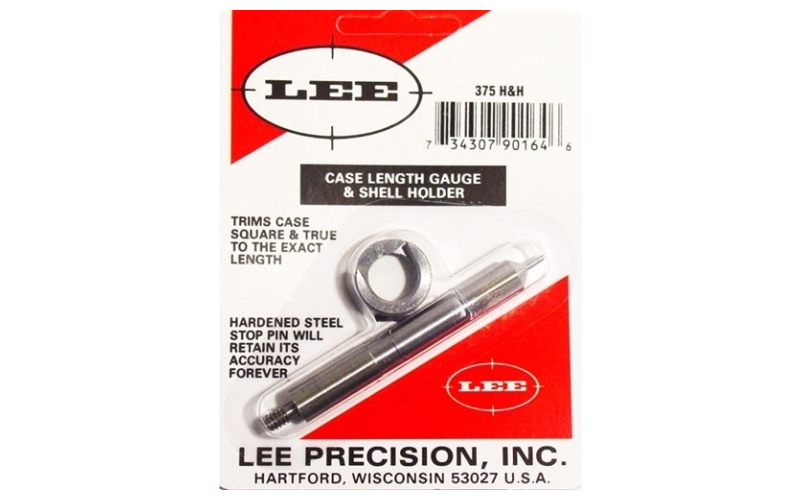 Lee Precision Lee length gauge/ shellholder, .375 h&h